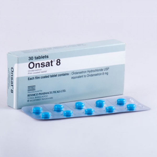 ONSAT 8mg Tab. 